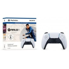 Gamepad Sony PS5 DualSense White + Fifa 2023 (Voucher)